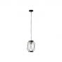 Brilliant Brogan - hanglamp - Ø 20,5 x 189 cm - zwart