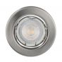 Nordlux Canis - inbouwspot - Ø 85 mm, Ø 65 mm inbouwmaat - 4,9W dimbare LED incl. - geborsteld nikkel