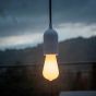 Creative Cables Eiva Pastel - buitenhanglamp met siliconen plafondbevestiging - Ø 12,5 x 164,5 cm - IP65 - zachtblauw