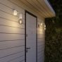 Creative Cables Eiva - buiten- en/of badkamerwandlamp met siliconen bevestiging - Ø 12,5 x 14 cm - IP65 - wit