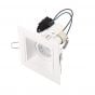 Maxlight Hit - inbouwspot 1L - 115 x 115 mm, 95 x 95 mm inbouwmaat - wit