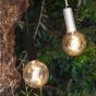 New Garden Edy - draagbare oplaadbare lichtbron met afstandsbediening - Ø12 x 23 cm - 3W dimbare LED incl. - IP54 - zwart