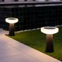 New Garden Paquita 40 - oplaadbare buiten vloerlamp met afstandsbediening - Ø 20 x 30 cm - 8,5W RGB LED incl. - IP65 - wit