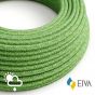 Creative Cables EIVA - textielsnoer - IP65 - per 100 cm - groen