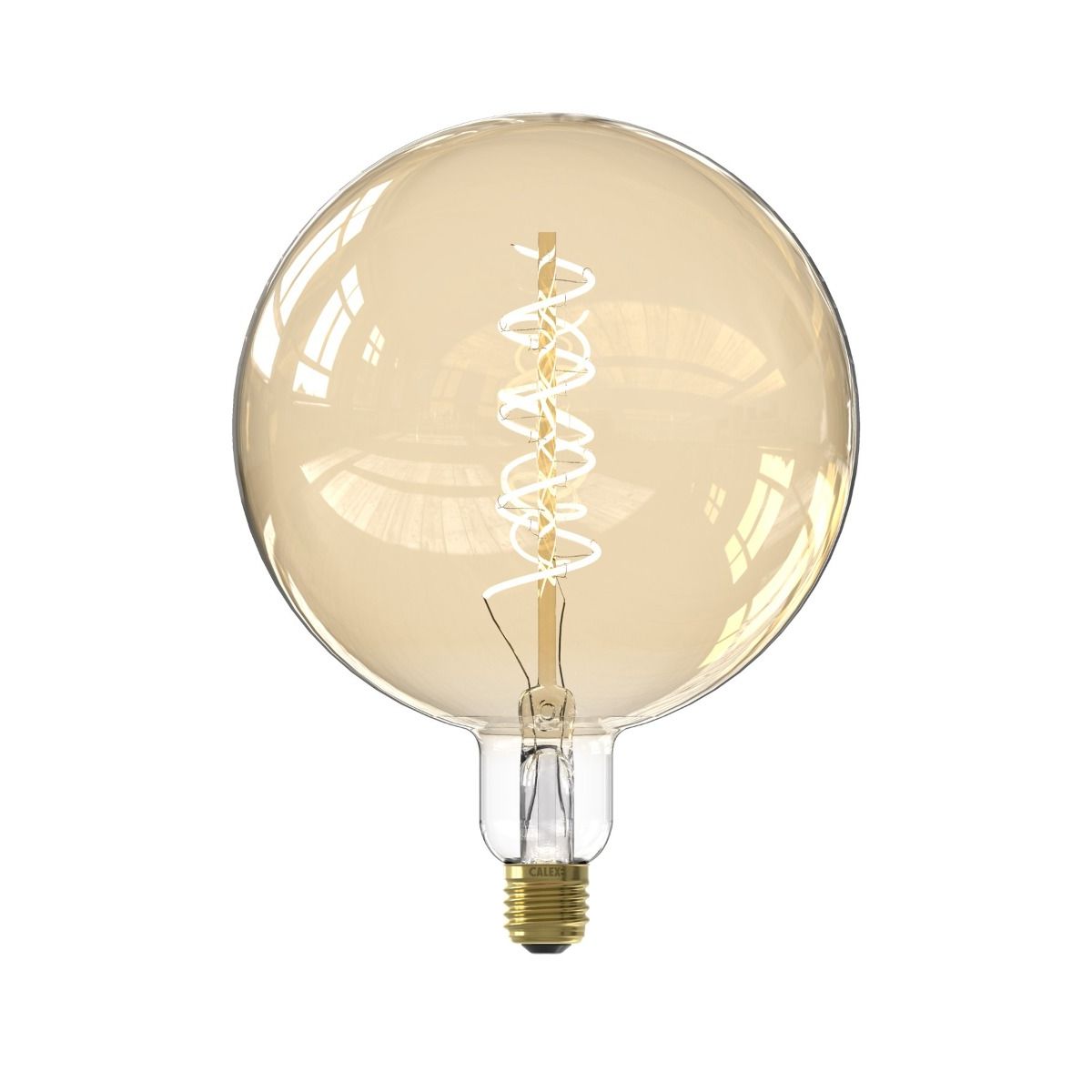 Vader fage brug Wreedheid Calex Smart XXL LED lamp - Ø 20 x 26,5 cm - E27 - 5W - dimfunctie via app -  2000K - goud