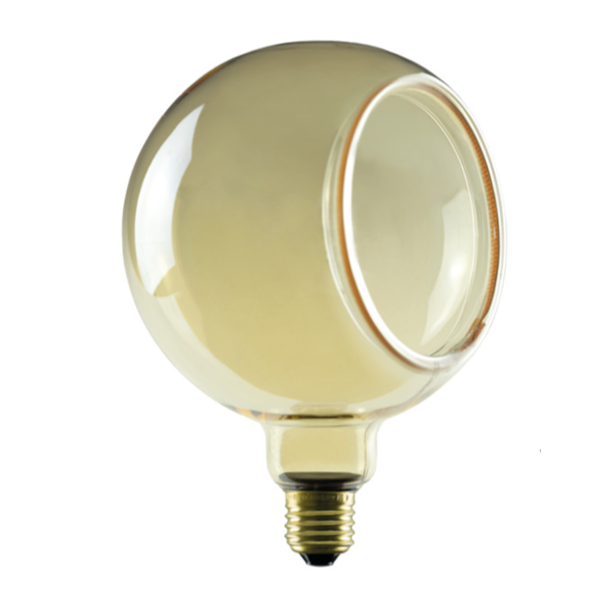 Schatting donor Rekwisieten Segula LED lamp - Floating Globe Open - Ø 15 x 20 cm - E27 - 4,5W dimbaar -  2200K - amber | Lichtkoning