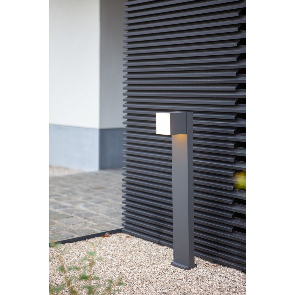 Lutec Cuba - tuinpaal - 23,7 x 11 x 75 cm - 12W LED incl. - IP54