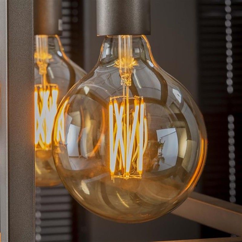 Huichelaar Vooruitzicht Oneindigheid Vico bol filament LED lamp dimbaar - E27 - 6W - 2100K | Lichtkoning