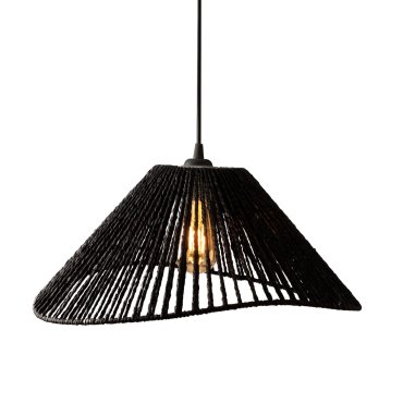Maxlight Amalfi I - hanglamp - Ø 45 x 165 cm - zwart