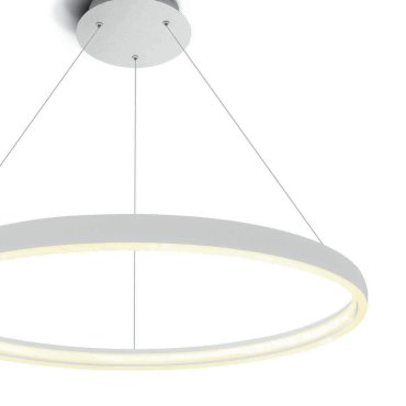 ONE Light LED Pendant Rings - hanglamp - Ø 70 x 154 cm - 19W LED incl. - wit