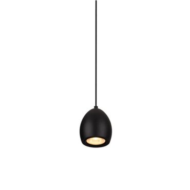 Maxlight Comet - hanglamp - Ø 7 x 150 cm - 5W LED incl. - zwart