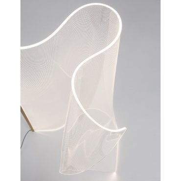Nova Luce Siderno - staanlamp - 105 cm - 31W LED incl. - goud