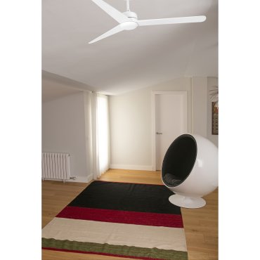 Faro Nuu - plafondventilator met afstandsbediening en timer - slimme ventilator - Ø 132 cm - mat wit