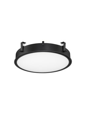 Nova Luce Perfect Profile Trimless - inbouwspot op afstandsbediening (incl.) - Ø 640 mm, 625 mm inbouwmaat - 40W dimbare LED incl. - 2700K-6000K - zwart