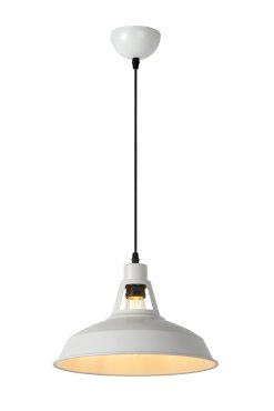 SHOWROOMMODEL - Lucide Brassy-bis - hanglamp - Ø 31 x 149 cm - wit