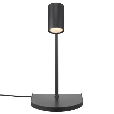 Nordlux Cody - wandlamp met schakelaar en USB-poort - 20 x 20 x 42,9 cm - zwart