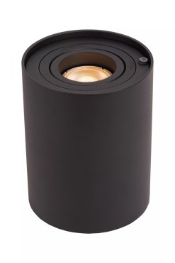 Lucide Tube - tafellamp - Ø 9,6 x 12,5 cm - 3 stappen dimmer - zwart