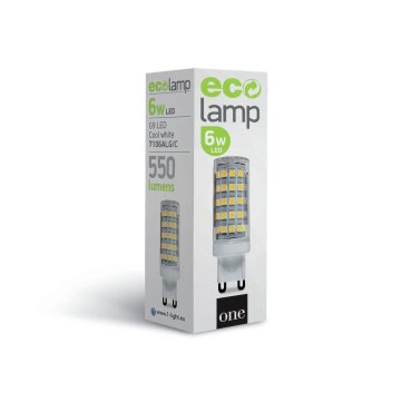 ONE Light G9 LED - Ø 1,7 x 6,4 cm - G9 - 6W niet dimbaar - 4000K