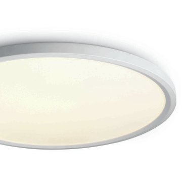ONE Light Ultra Slim LED Floating Plafo - plafondverlichting - Ø 60 x 5,5 cm - 60W LED incl. - wit - witte lichtkleur
