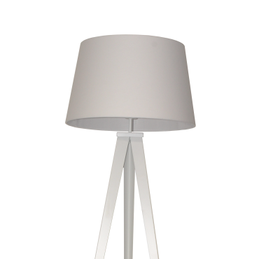 Artdelight Triad - staanlamp - 135 cm - wit