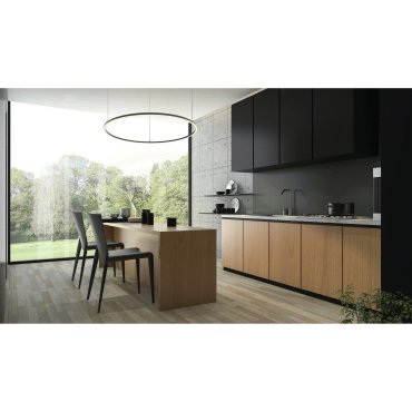 ONE Light LED Circle Rings - hanglamp - Ø 180 x 300 cm - 100W LED incl. - zwart