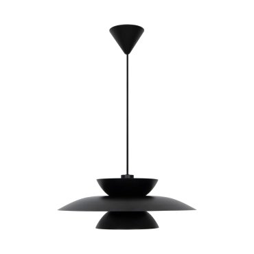 Nordlux Carmen - hanglamp - Ø 45 x 215 cm - zwart