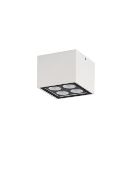 Nova Luce Jax - buiten plafondverlichting - 8 x 6,5 x 8 cm - 8W LED incl. - IP54 - zandwit