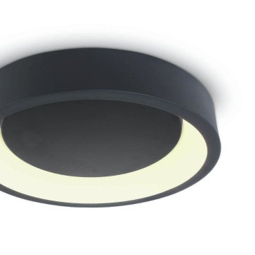 ONE Light LED Decorative Plafo - plafondverlichting - Ø 60 x 13,2 cm - 42W LED incl. - antraciet
