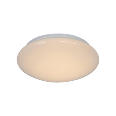 Nordlux Montone - badkamer plafondverlichting - Ø 25 x 8 cm - 8W LED incl. - IP44 - wit