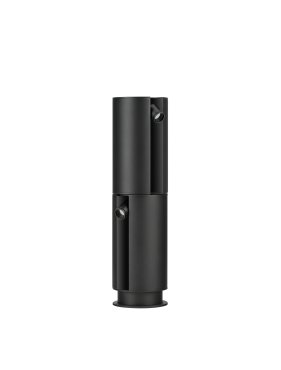 Nova Luce Taglio - tuinpaal - Ø 12 x 45 cm - 5W LED incl. - IP65 - zandzwart