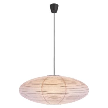 Nordlux Villo - papieren lampenkap zonder pendel - Ø 60 x 24 cm - wit