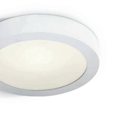 ONE Light LED Plafo Round - plafondverlichting - Ø 30 x 3,9 cm - 30W LED incl. - IP40 - wit - witte lichtkleur