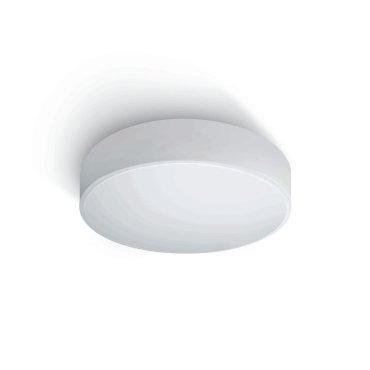 ONE Light LED Project Plafo - plafondverlichting - Ø 40 x 10,6 cm - 25W LED incl. - wit - witte lichtkleur