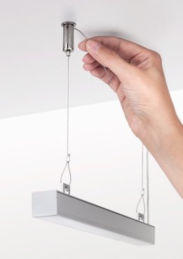 KLUS RG-1 - bevestigingsset - zilver