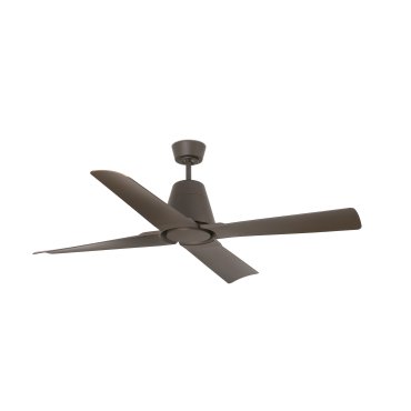 Faro Typhoon - plafondventilator met afstandsbediening - Ø 130 cm - IP44 - bruin