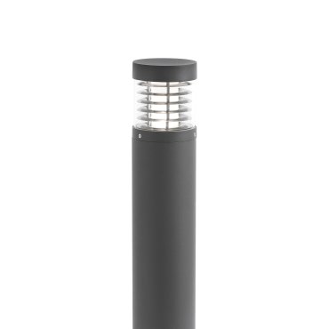 Faro Giza - tuinpaal - Ø 12 x 65 cm - 15W LED incl. - IP54 - donkergrijs