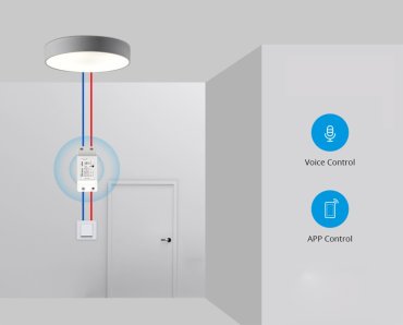 Elmark - Wi-Fi smart switch - maak elk apparaat slim - 2200W max. - wit
