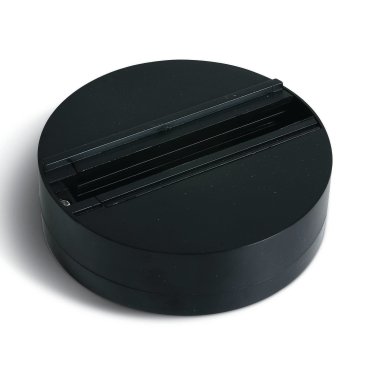 ONE Light Square Track Surface - opbouwvoet voor trackspots - Ø 11,2 cm - 6A - zwart