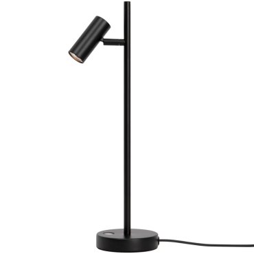 Nordlux Omari - tafellamp - 7,5 x 10 x 40 cm - 3 stappen dimmer - 3,2W LED incl. - zwart