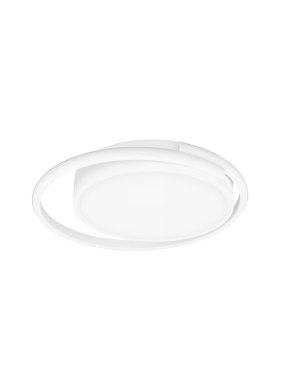Nova Luce Odrey - plafondlamp - Ø 40 x 5 cm - 22W LED incl. - zandwit