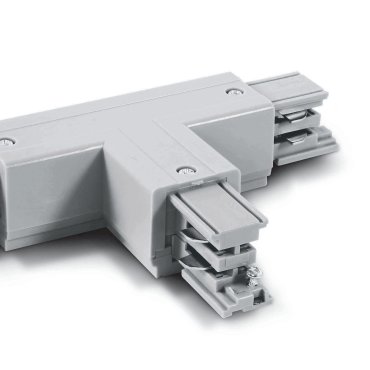 ONE Light Square Track Accessories - T-connector rechts - 3-fase railsysteem - 16A - wit