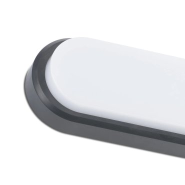 Faro Fred XL - wandverlichting - 24,5 x 6 x 11 cm - 11W LED incl. - IP65 - mat wit