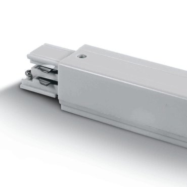 ONE Light Square Track Accessories - tussenvoeding - 3-fase railsysteem - 16A - wit