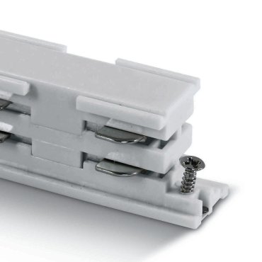 ONE Light Square Track Accessories - connector - 3-fase railsysteem - 16A - wit