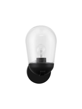Nova Luce Omika - buiten wandverlichting - Ø 15 x 28 x 18,5 cm - IP54 - donker grijs