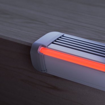 Klus Steko-plus - ledprofiel voor trapranden - 2,64 x 4,06 cm - geanodiseerd zilver