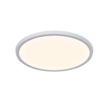 Nordlux Oja - plafondverlichting - Ø 29,4 x 2,3 cm - 15W LED incl. (3000K/4000K) - wit
