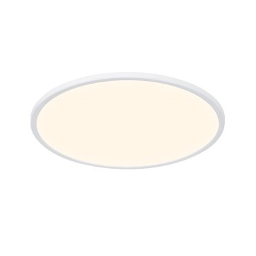 Nordlux Oja - plafondverlichting - Ø 42,4 x 2,3 cm - 19W LED incl. (3000K/4000K) - wit