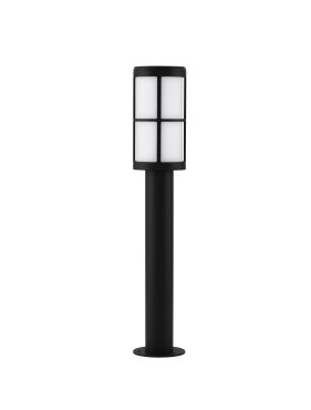 Nova Luce Stone - tuinpaal - Ø 12 x 65 cm - IP54 - donker antraciet