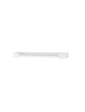 Nova Luce Arga - wandlamp - 45 x 4 x 10 cm - 12W LED incl. - IP44 - zandwit